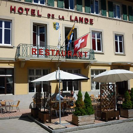 Hotel De La Lande Le Brassus Exterior foto